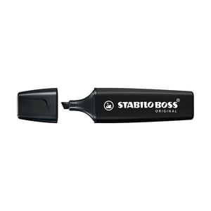 Afbeelding van Stabilo 70/46 BOSS markeerstift | zwart