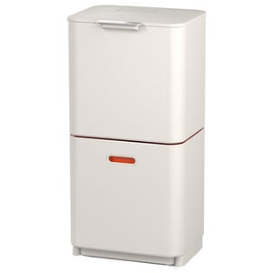 Afbeelding van Joseph Joseph Intelligent Waste trio afvalemmer | wit | 2 x 30 liter