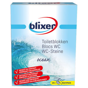 Afbeelding van Blixer Toiletblokken Maxipack | Ocean Fresh | 10 stuks