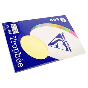 Afbeelding van Clairefontaine papier | geel | A4 | 80 gr. | 100 vel