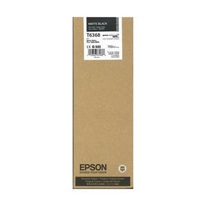 Afbeelding van Epson T6368 inktcartridge mat zwart hoge capaciteit (origineel)