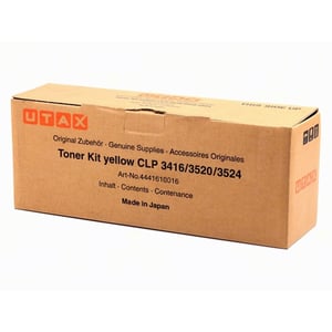 Afbeelding van Utax 4441610016 / CLP 3416 toner cartridge geel (origineel)