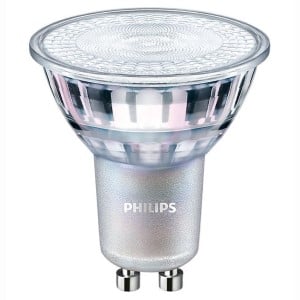 Afbeelding van Philips GU10 master LED-spot | DIMBAAR | 4.9W (50W) | dim to warm | glas