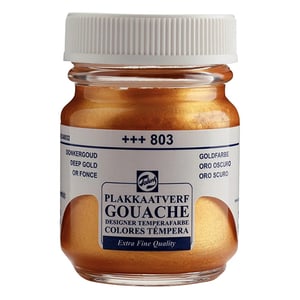 Afbeelding van Royal Talens 08168032 gouache | extra fijn | donkergoud | 16 ml