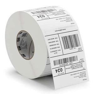 Afbeelding van Zebra Z-Slip label (10004425) 168mm x 152mm 2 rollen (origineel)