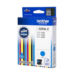 Afbeelding van Brother LC-525XLC inktcartridge cyaan (origineel)