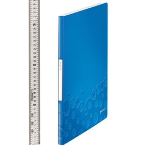 Afbeelding van Leitz 4631 WOW showalbum | A4 | blauw metallic | 20 insteekhoezen