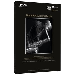 Afbeelding van Epson S045050 traditioneel fotopapier | glanzend | A4 | 330 gr. | 25 vel