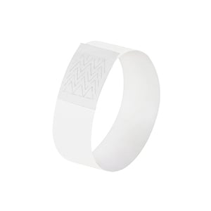 Afbeelding van Sigel super soft evenementenbandjes | wit | 120 stuks