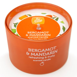 Afbeelding van Pan Aroma Geurkaars | Bergamot & Mandarin | 85 gram