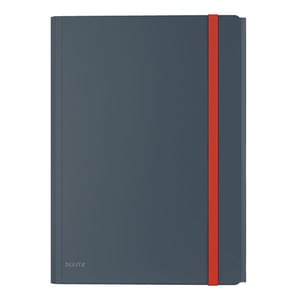 Afbeelding van Leitz 46190089 Cosy Mobile 3-klepsmap | A4 | polypropyleen | fluweel grijs | 1 stuk