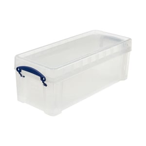 Afbeelding van Really Useful Box opbergdoos | polypropyleen | transparant | 6,5 liter (tweede kans)