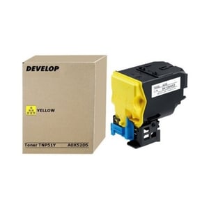 Afbeelding van Develop TNP-51Y (A0X52D5) toner cartridge geel (origineel)