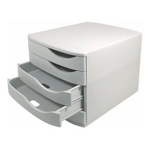 Afbeelding van Jalema Re-solution ladeblok | polystyreen | grijs | 5 laden