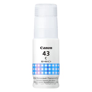 Afbeelding van Canon GI-43C inktfles cyaan (origineel)
