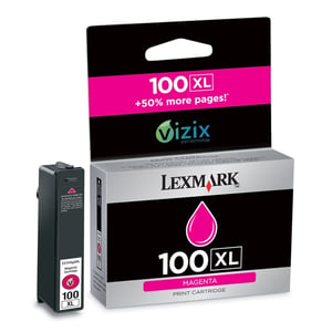 Afbeelding van Lexmark 14N1070 nr. 100XL inktcartridge magenta (origineel)
