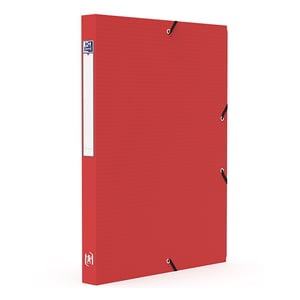 Afbeelding van Oxford elastobox Memphis | A4 | rood | 25mm | 200 vel