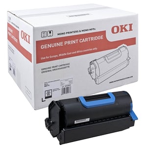 Afbeelding van OKI 45439002 toner cartridge zwart hoge capaciteit (origineel)