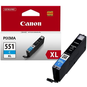 Afbeelding van Canon CLI-551C XL inktcartridge cyaan hoge capaciteit (origineel)