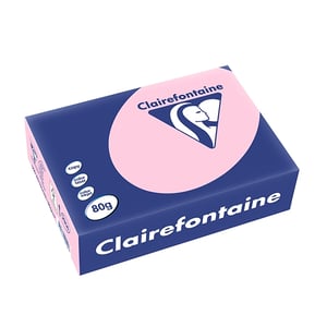 Afbeelding van Clairefontaine papier | roze | A5 | 80 gr. | 500 vel