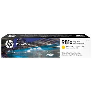 Afbeelding van HP L0R11A nr. 981X inktcartridge geel hoge capaciteit (origineel)