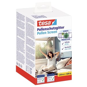 Afbeelding van Tesa Pollen Screen | pollenhor | raam | 150 x 180 cm | antraciet
