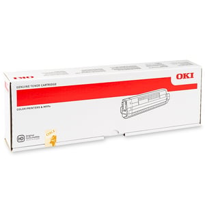 Afbeelding van OKI 44844613 toner cartridge geel (origineel)