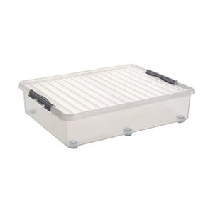 Afbeelding van Sunware Q-line opbergdoos | transparant | 60 liter