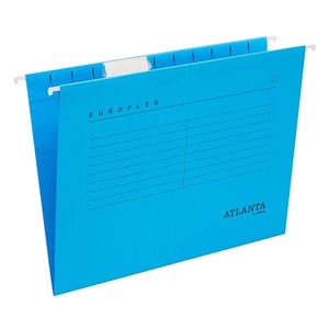 Afbeelding van Atlanta Euroflex verticale hangmap | A4 | V-bodem | blauw | 25 stuks