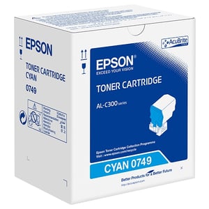 Afbeelding van Epson S050749 toner cartridge cyaan (origineel)