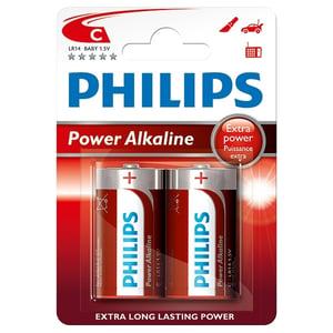 Afbeelding van Philips batterij Power Baby C | LR14 | 2 stuks