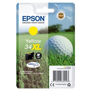 Afbeelding van Epson T3474 nr. 34XL inktcartridge geel hoge capaciteit (origineel)