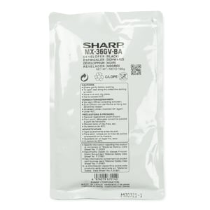 Afbeelding van Sharp MX-36GVBA developer zwart (origineel)