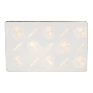 Afbeelding van Zebra 104524-120 composietkaarten wit 500 stuks (origineel)