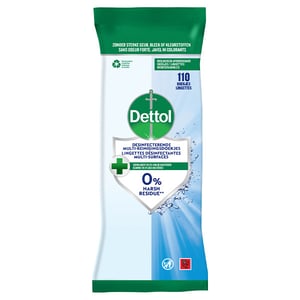 Afbeelding van Dettol Cleanser schoonmaakdoekjes | 110 stuks
