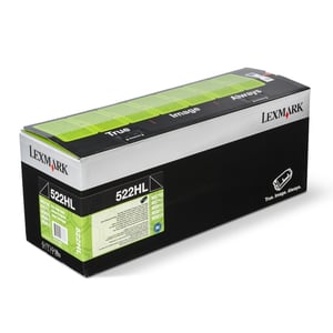 Afbeelding van Lexmark 52D2H0L nr. 522HL etiketten toner cartridge (origineel)
