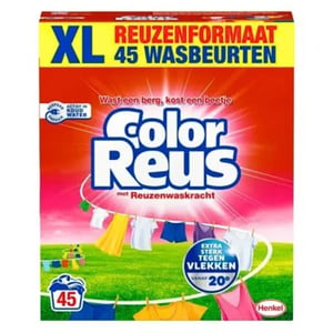 Afbeelding van Color Reus Waspoeder | 2,25 kg | 45 wasbeurten