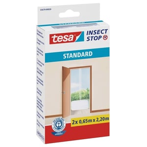 Afbeelding van Tesa vliegenhor Insect Stop | standaard deur | 2 x 65 x 220 cm | wit