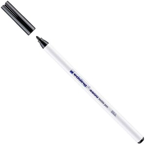 Afbeelding van Edding 4600 textielmarker | zwart | ronde punt | 1 mm