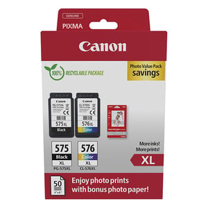 Afbeelding van Canon PG-575XL /CL-576XL photo value bundel (origineel)