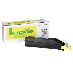 Afbeelding van Kyocera TK-880Y toner cartridge geel (origineel)
