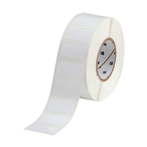 Afbeelding van Brady THT-23-423-2 label polyester glanzend wit 50,80 x 25,40 mm (origineel)