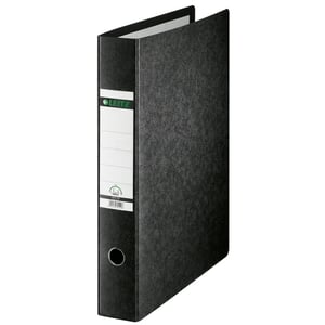 Afbeelding van Leitz 1072 ordner | A3 | karton | zwart | staand | 78mm