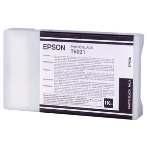 Afbeelding van Epson T6021 inktcartridge foto zwart (origineel)