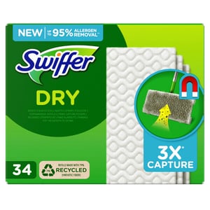 Afbeelding van Swiffer Sweeper vloerdoekjes navulling | 34 stuks