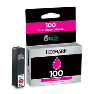 Afbeelding van Lexmark 14N0901 nr. 100 inktcartridge magenta (origineel)