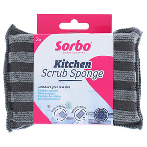 Afbeelding van Sorbo Kitchen Scrub Sponge 2-in-1 | 2 stuks