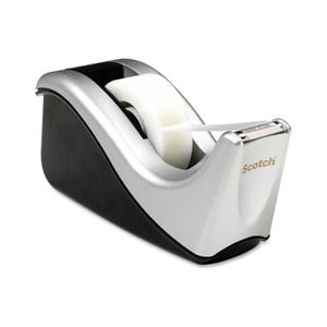 Afbeelding van 3M Scotch plakbandhouder | C60 | zwart / zilver