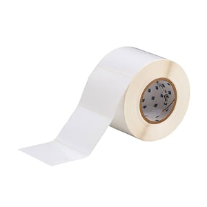 Afbeelding van Brady THT-76-483-1 label polyester glanzend wit 101,60 x 76,20 mm (origineel)
