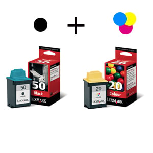 Afbeelding van Lexmark bundel 50(black) + 20(color)